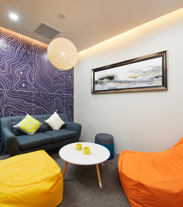 UCOMMUNE - OUE Downtown 2 - interior view 1